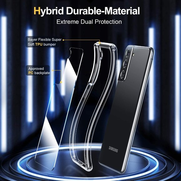 Clear Case for Samsung Galaxy S21+ Plus 5G 2021 - Picture 8 of 10